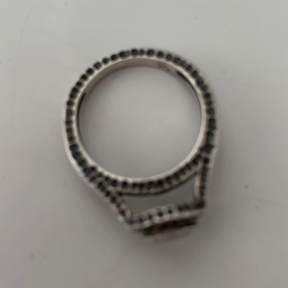 Silpada "Perfect Bliss" Sterling Silver Statement Ring - Sz 7 - Picture 5 of 6